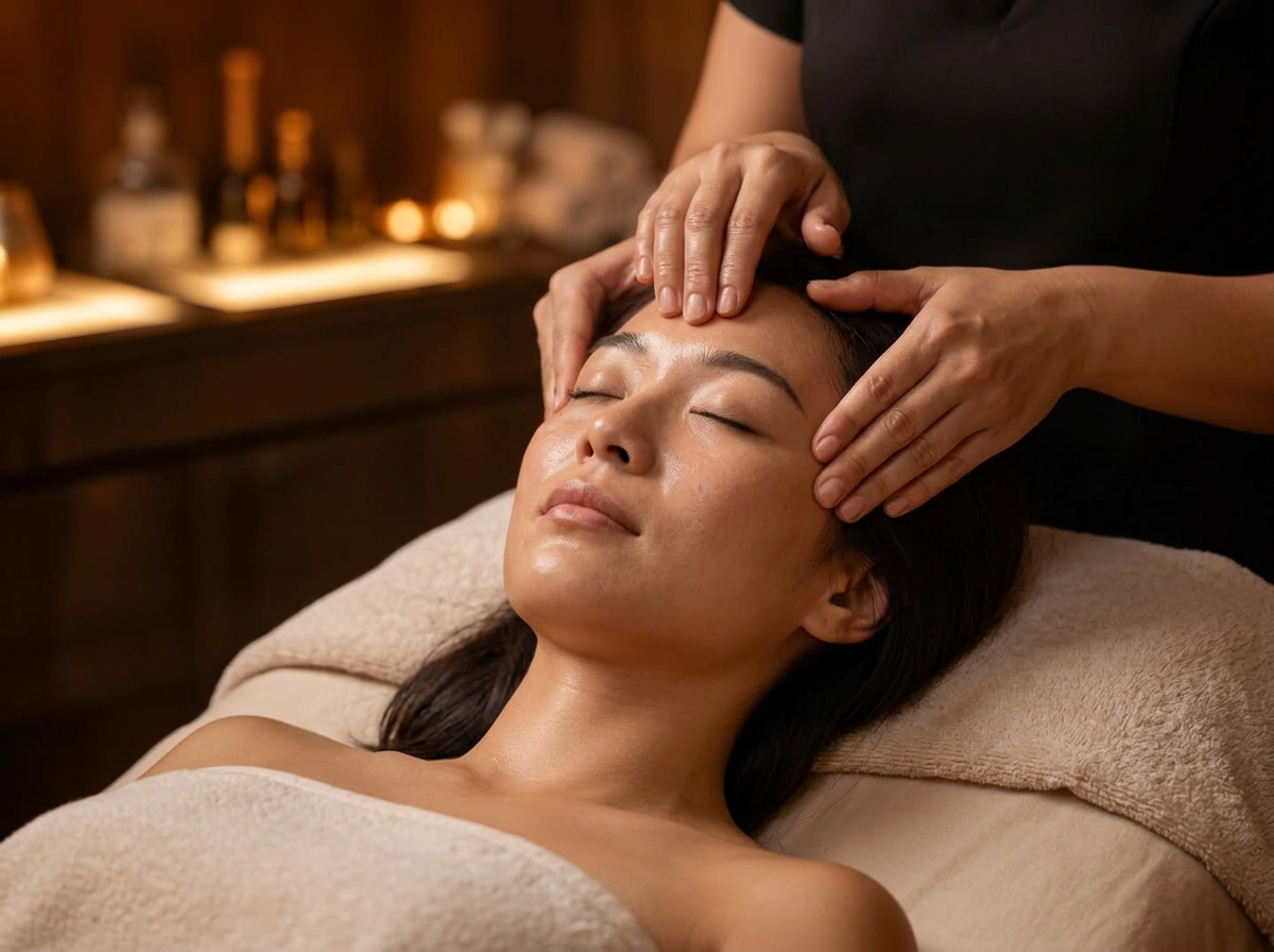 Indigo Tension Release Therapy — Third Eye Chakra head spa treatment in Singapore